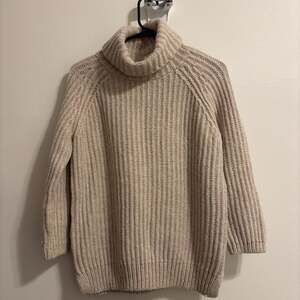 Madewell Donegal Mercer Cream Turtleneck Sweater - Womens Medium